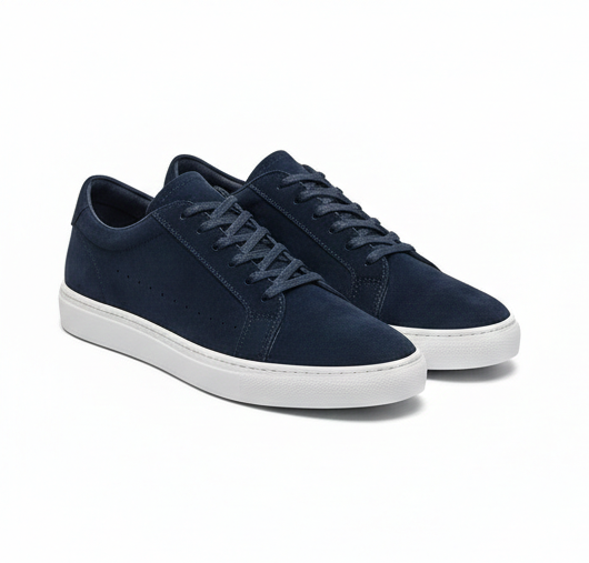Suede Sneakers – Minimalist Style