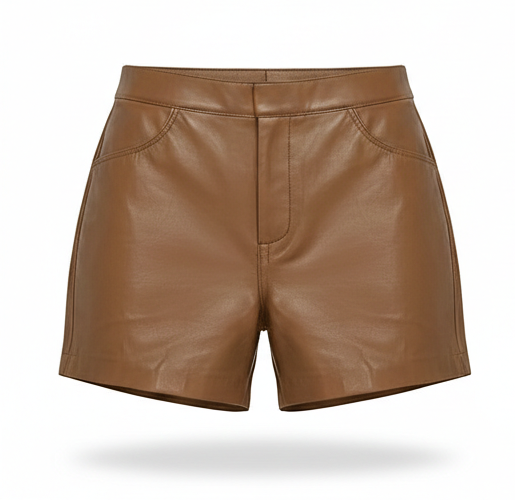 Leather Shorts – Modern Minimalist