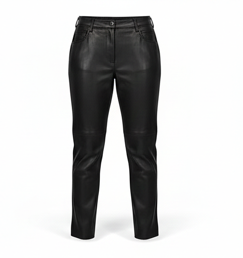 Leather Trousers – Modern Minimalist
