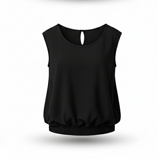 Sleeveless Blouse – Modern Minimal