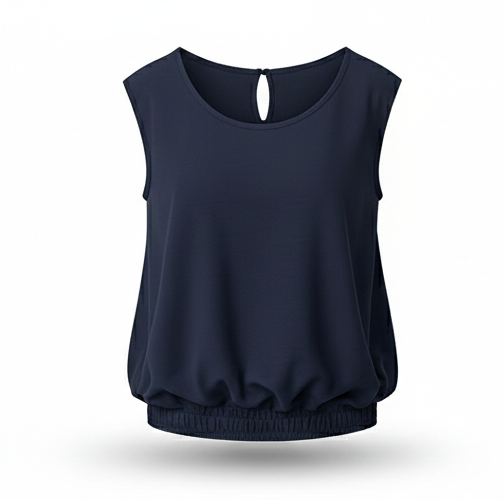 Sleeveless Blouse – Modern Minimal