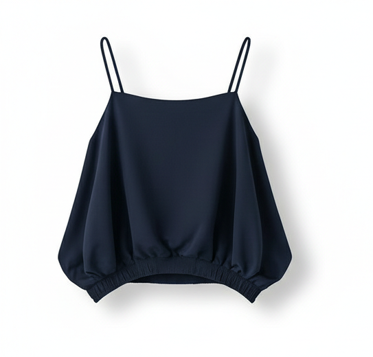 Strappy Blouse – Sleek Minimal