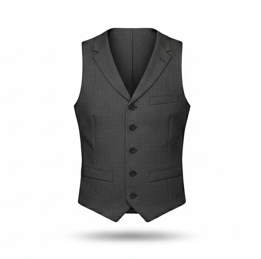 Tailored Suit Vest – Minimalist Elegance
