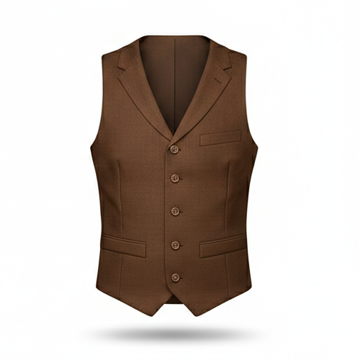 Tailored Suit Vest – Minimalist Elegance