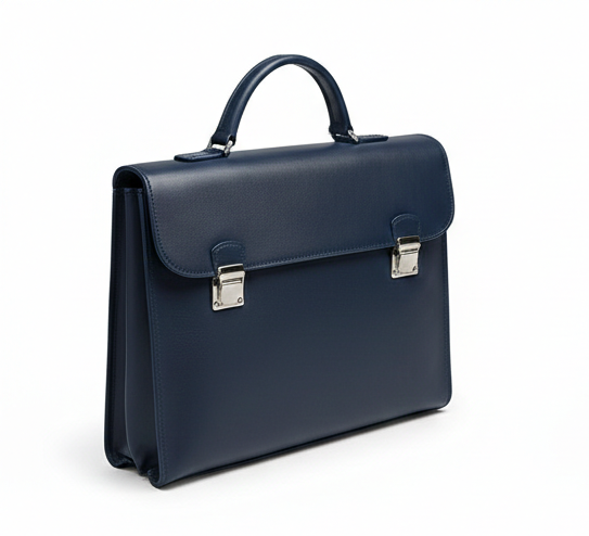 Soft Leather Briefcase – Refined Minimalist