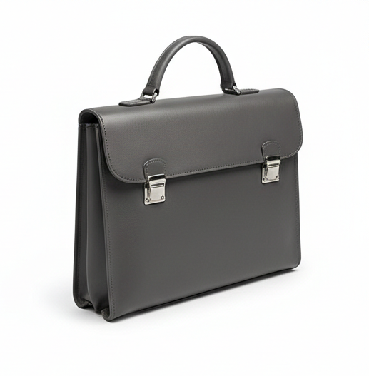 Soft Leather Briefcase – Refined Minimalist
