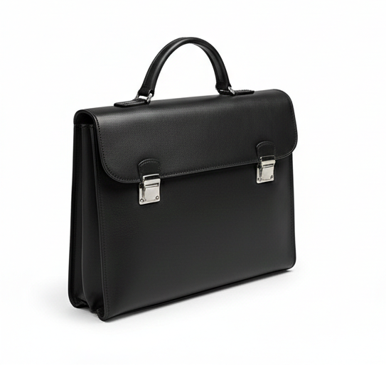 Soft Leather Briefcase – Refined Minimalist