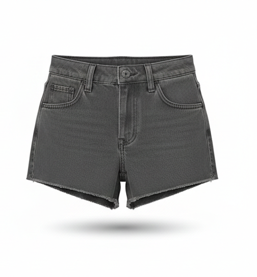 Mini Denim Shorts – Modern Minimalist