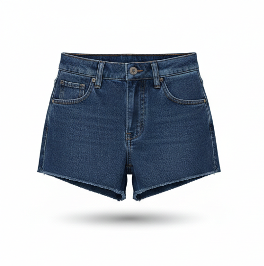 Mini Denim Shorts – Modern Minimalist