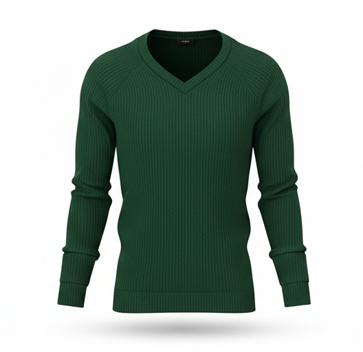 V-Neck Jersey – Modern Minimalist