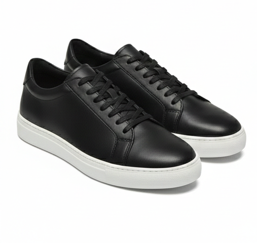 Premium Leather Sneakers – Minimalist Style