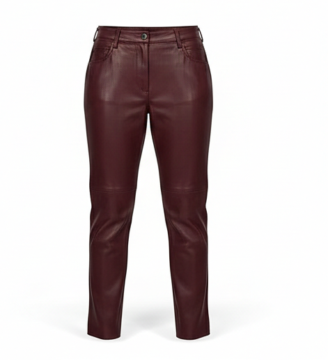 Leather Trousers – Modern Minimalist