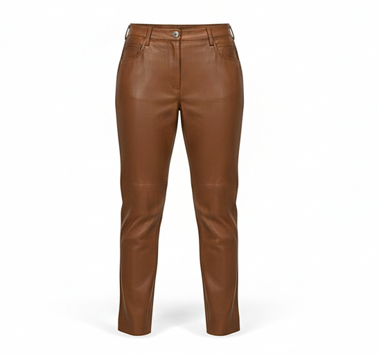Leather Trousers – Modern Minimalist