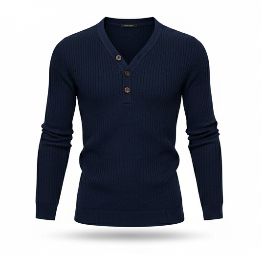 Buttoned Jersey – Modern Minimalist