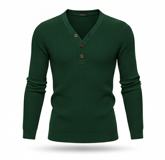 Buttoned Jersey – Modern Minimalist