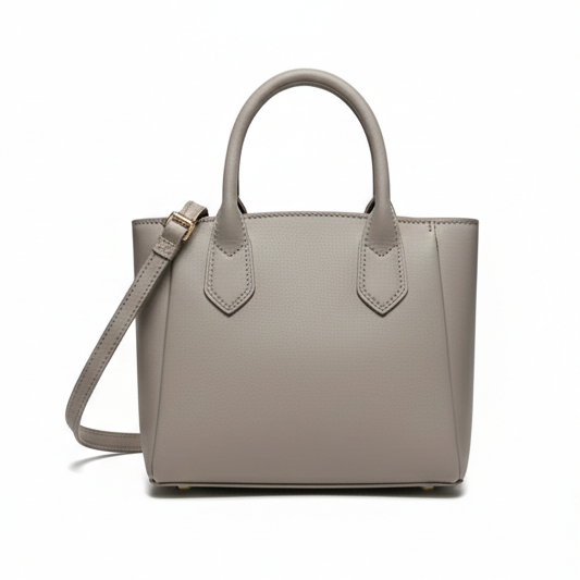 Compact Leather Tote – Minimalist Elegance
