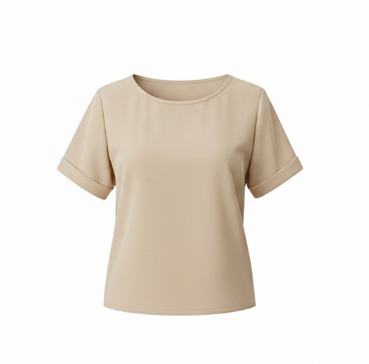 Round Neck Shirt – Minimal Essential