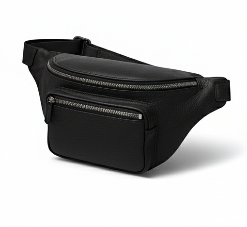 Premium Leather Belt Bag – Minimalist Design