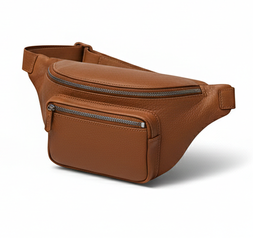 Premium Leather Belt Bag – Minimalist Design