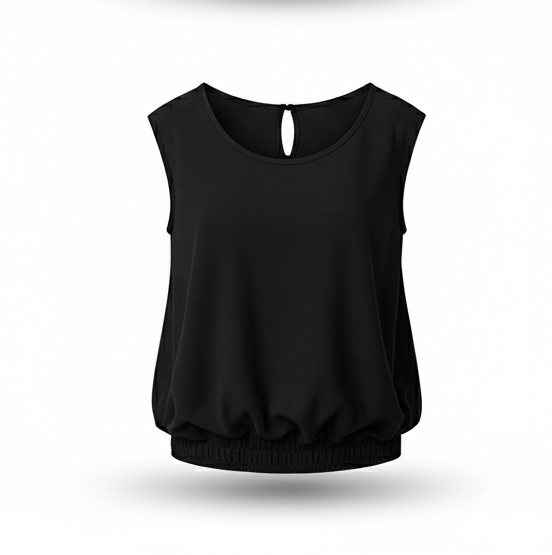 Sleeveless Blouse – Modern Minimal