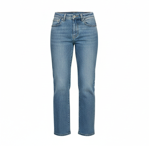 Straight-Leg Jeans – Modern Minimalist