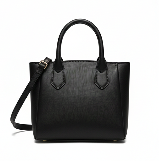 Compact Leather Tote – Minimalist Elegance