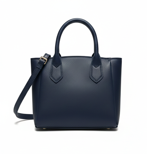 Compact Leather Tote – Minimalist Elegance