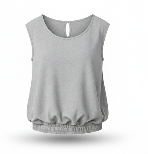 Sleeveless Blouse – Modern Minimal