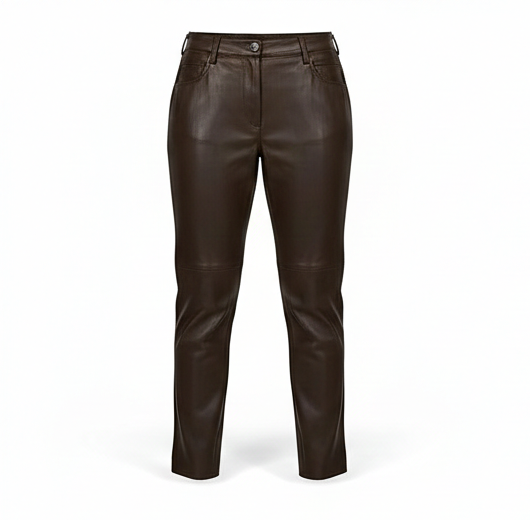 Leather Trousers – Modern Minimalist