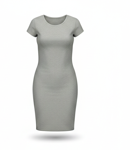T-Shirt Dress – Minimalist Comfort