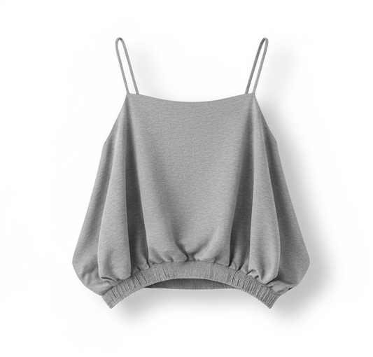 Strappy Blouse – Sleek Minimal