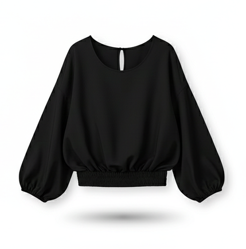 Long Sleeve Blouse – Elegant Minimal